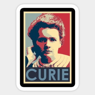 Curie Sticker